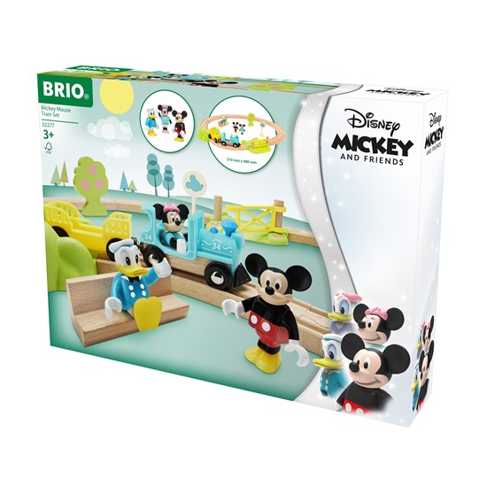 BRIO 32277 Set ferroviario de Mickey Mouse