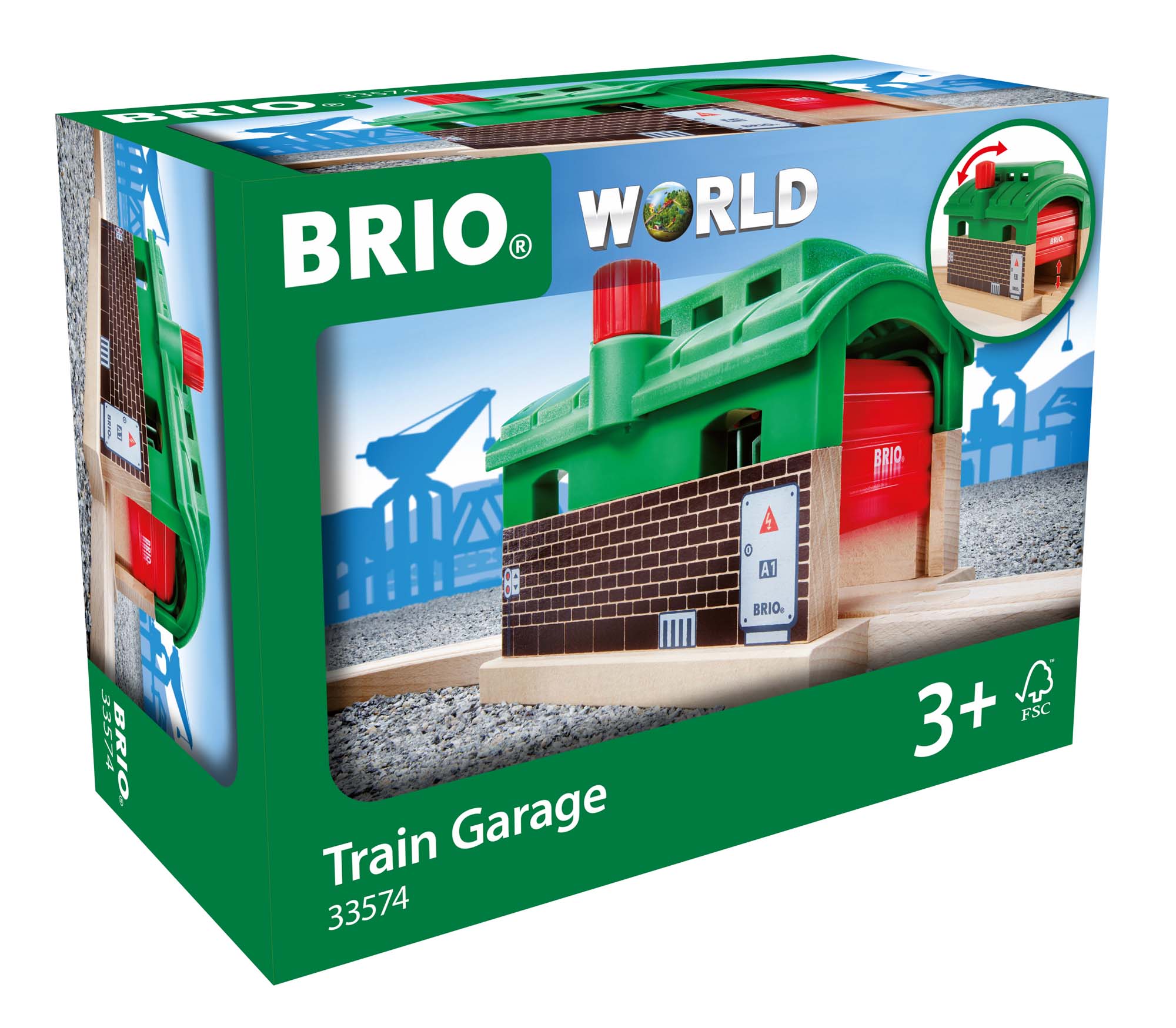 BRIO 33574 Garaje de trenes