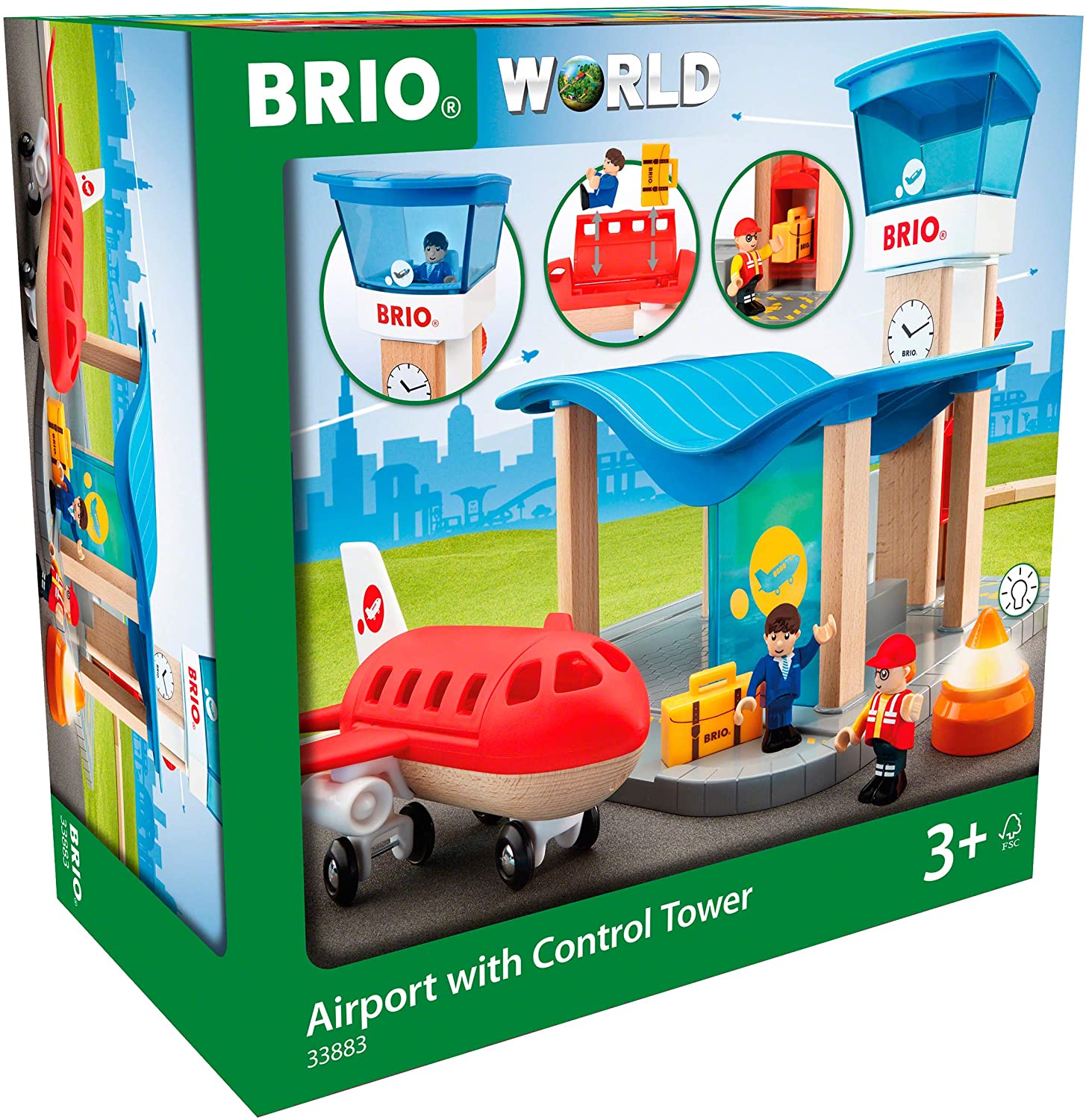 BRIO 33883 Aeropuerto con Torre de Control