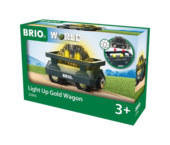 BRIO 33896 Vagón de oro con luz