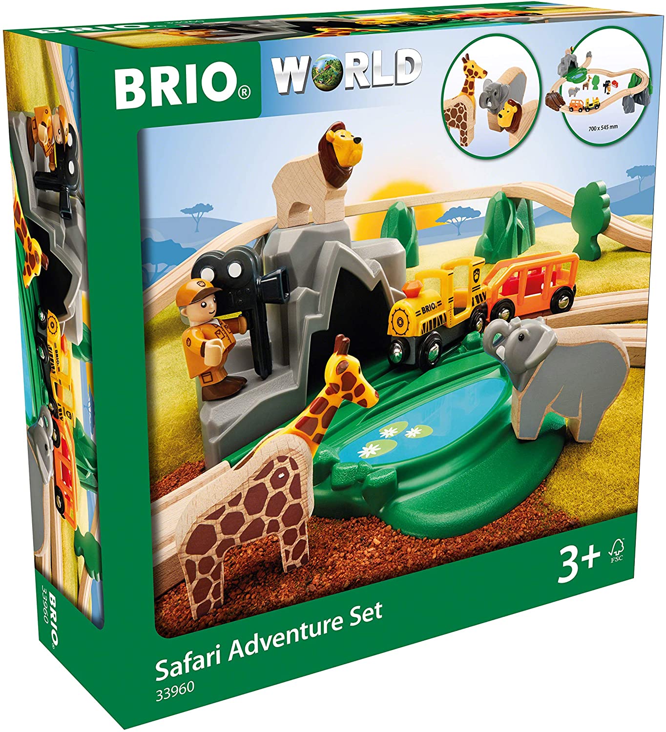 BRIO 33960 Set aventura en el safari