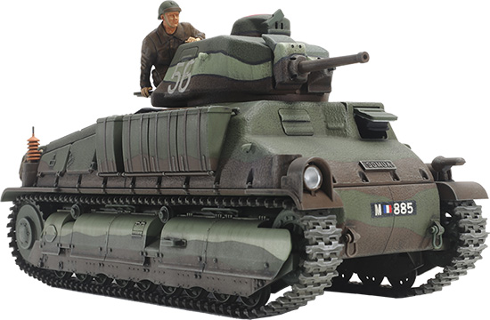 Tamiya 35344 French Medium Tank Somua S35