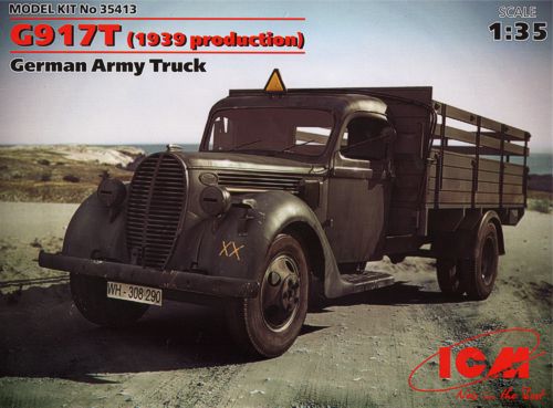 ICM 35413 G917T (1939 production), German Army Truck