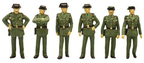 Aneste 4101 Guardia Civil años 60