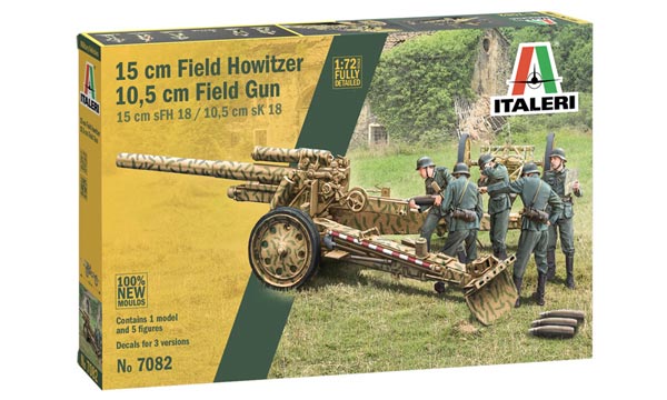 Italeri 7082 15 cm Field Howitzer
