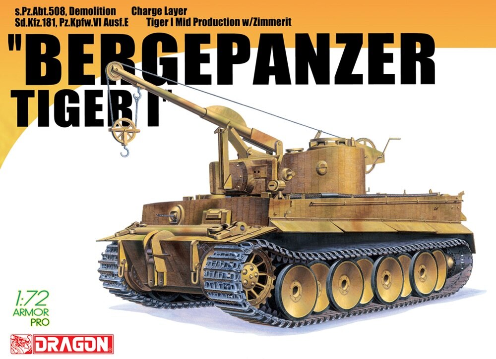 Dragon 7210 Bergepanzer Tiger I