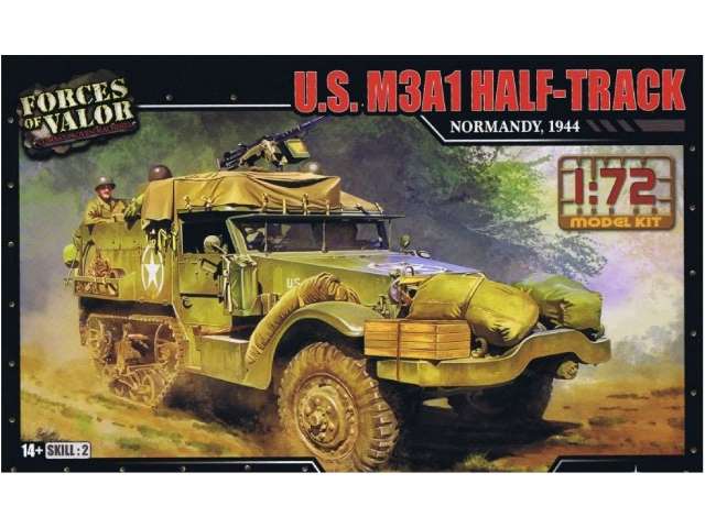 Forces of Valor 873007A M3A1 Half Track - Normandy 44