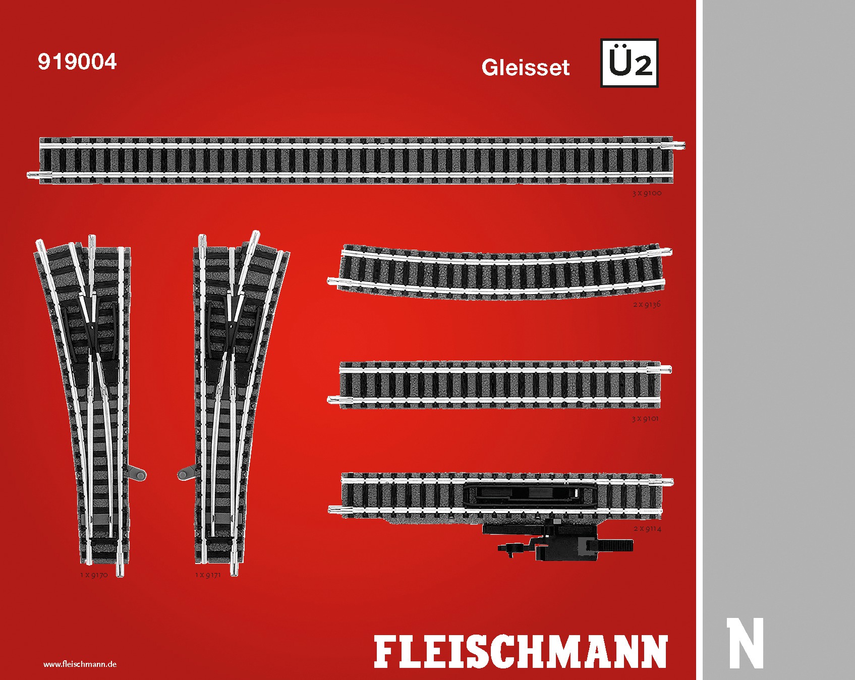 Fleischmann 919004 Ampliación  Ü2
