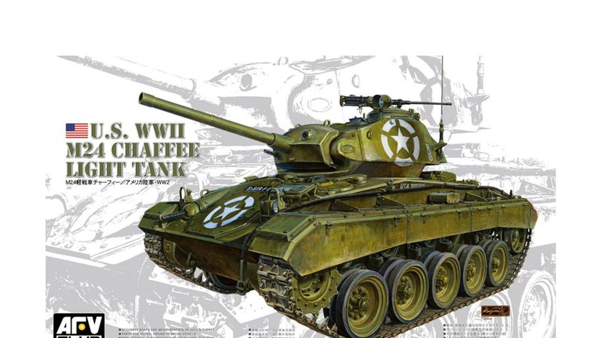 AFV AF35054 M24 Chaffee Light Tank US Army