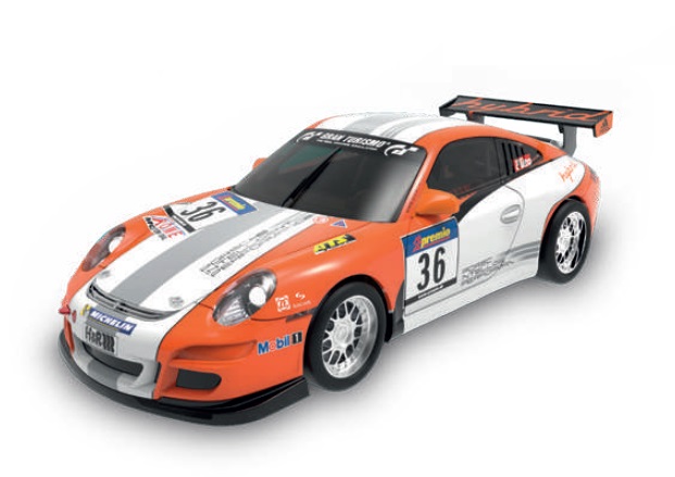 Scalextric U10395S300 SCX Porsche 911 GT3 - Hybrid
