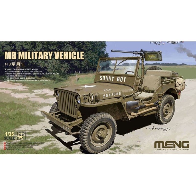 MENG VS-011 MB Military Vehicle